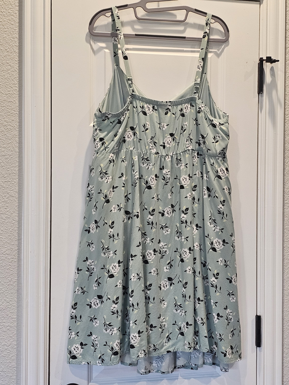Torrid Mini Floral A-Line Sundress Challis Skater Dress Size 0X (12,L) - Picture 8 of 14